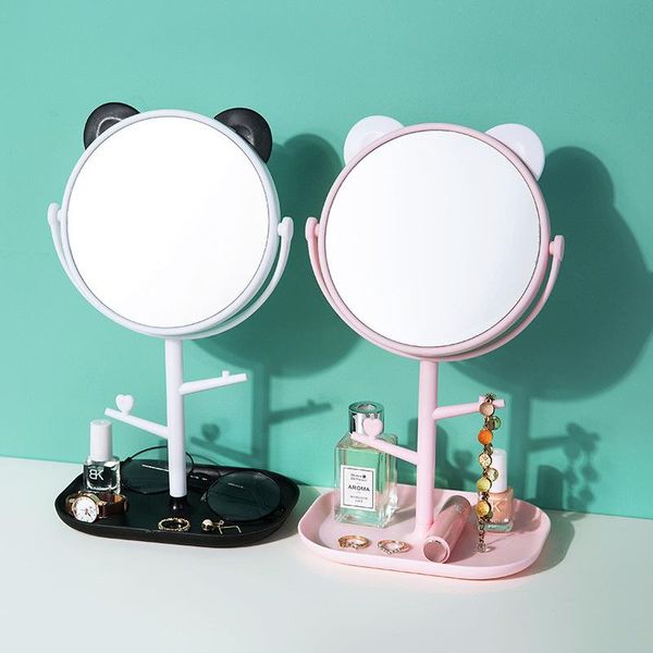mirrors 2in1 hd cute ear round mirror 2sided 360 degree rotating makeup portable deskplastic make up jewelry storage tool
mirrors 2in1 hd cute ear round mirror 2sided 360 degree rotating makeup portable deskplastic make up jewelry storage tool