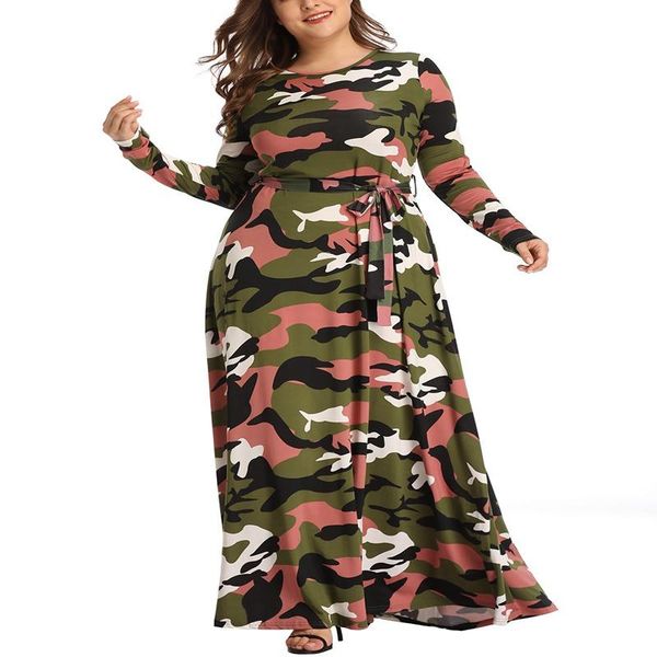 casual dresses autumn and winter large size 4xl 5xl 6xl 7xl 8xl women's bust 130cm fashion round neck long-sleeved camouflage print dre, Black;gray
casual dresses autumn and winter large size 4xl 5xl 6xl 7xl 8xl women's bust 130cm fashion round neck long-sleeved camouflage print dre, Black;gray