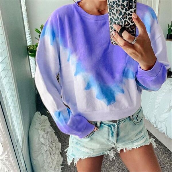 women's hoodies & sweatshirts print gradient autumn sweatshirt women fashion harajuku womens streetwear casual clothes pullover spring, Black
women's hoodies & sweatshirts print gradient autumn sweatshirt women fashion harajuku womens streetwear casual clothes pullover spring, Black