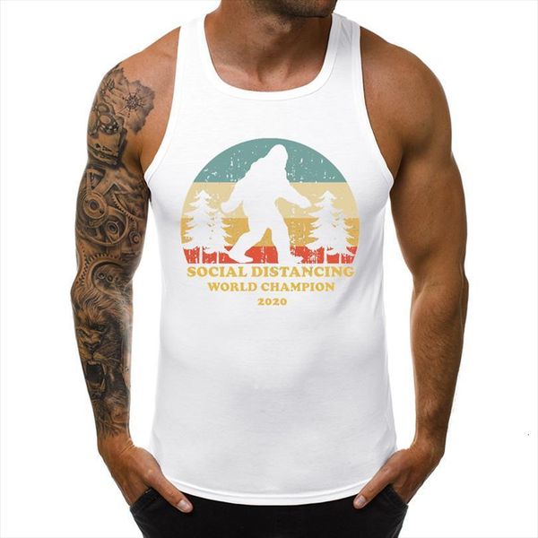 bigfoot men tank retro geometric forest printed sleeveless garment singlet casual clothing fashion cool vest, White;black
bigfoot men tank retro geometric forest printed sleeveless garment singlet casual clothing fashion cool vest, White;black