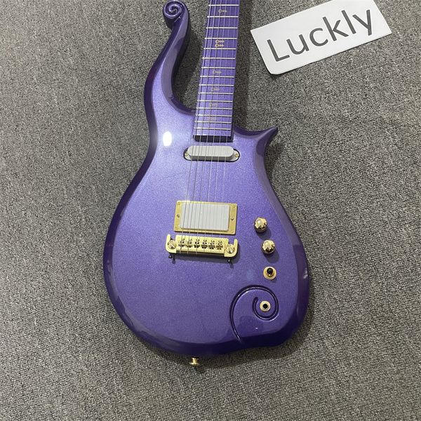 prince cloud electric guitar maple body, maple neck, love symbol inlay, wrap arround tailpiece
prince cloud electric guitar maple body, maple neck, love symbol inlay, wrap arround tailpiece