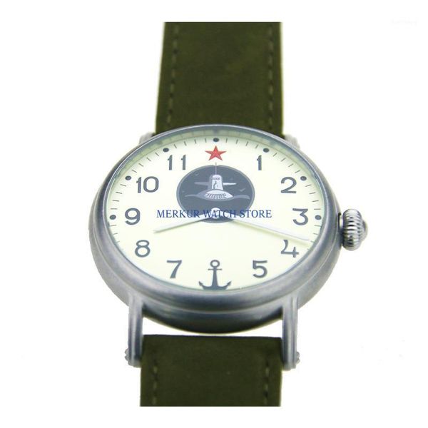 red star mechanical mens watch moscow style russia handwind submarine wristwatches, Slivery;brown
red star mechanical mens watch moscow style russia handwind submarine wristwatches, Slivery;brown