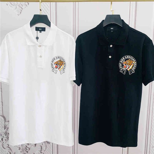 croosin 2020 tide brand tiger head drill ed big horseshoe tiger sanskrit embroidery short sleeve t-shirt polo shir, White;black
croosin 2020 tide brand tiger head drill ed big horseshoe tiger sanskrit embroidery short sleeve t-shirt polo shir, White;black