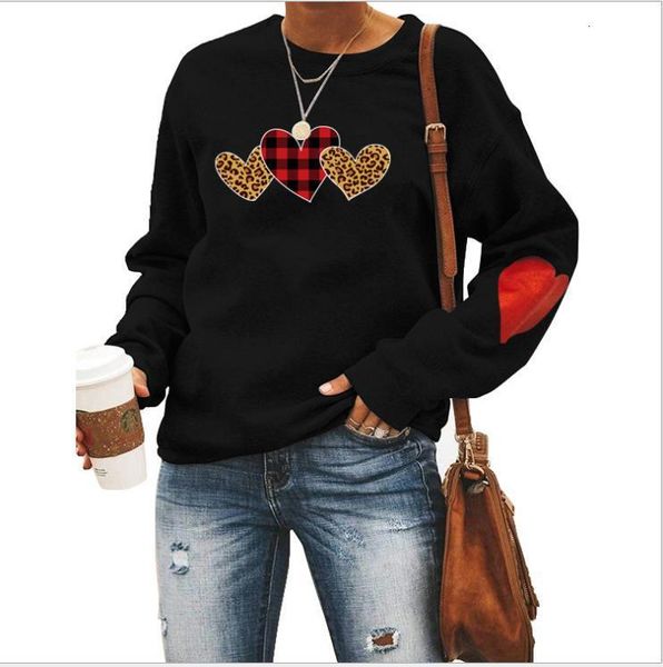2021 wal mart autumn plaid love printing leisure fashion long sleeve sweater, Black
2021 wal mart autumn plaid love printing leisure fashion long sleeve sweater, Black