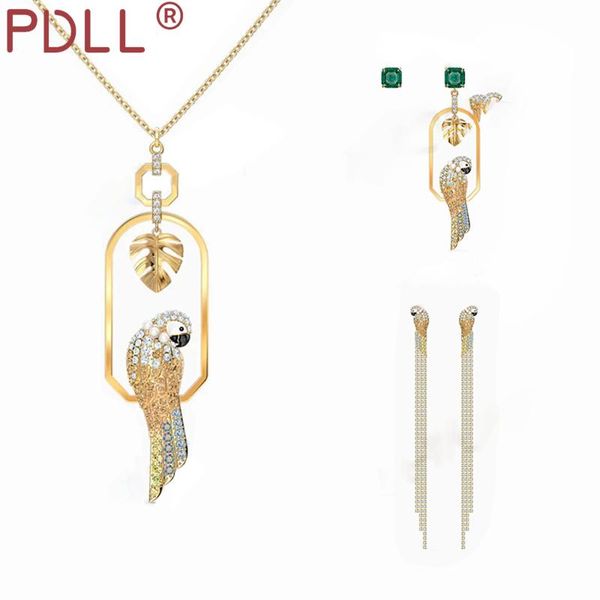chains pdll swa tropical parrot decoration garden rocking crystal women necklace fashion exquisite jewelry gift, Silver
chains pdll swa tropical parrot decoration garden rocking crystal women necklace fashion exquisite jewelry gift, Silver