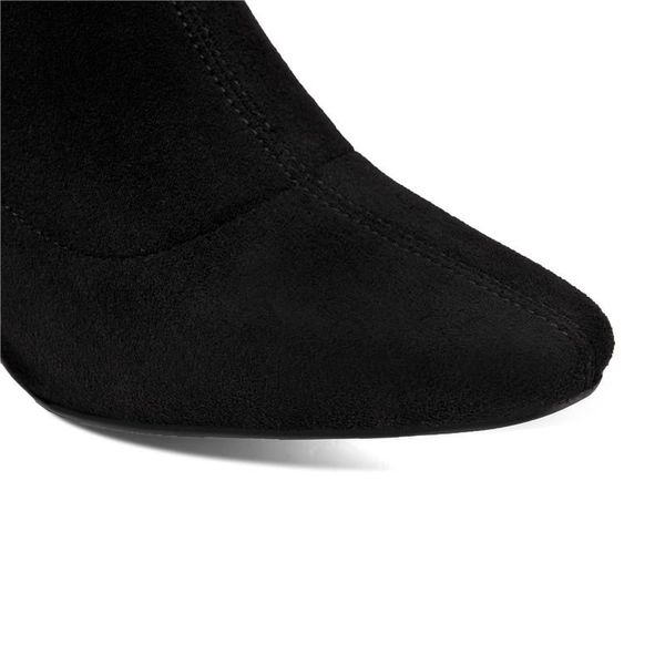 boots 2021 asumer stretch women suede leather slim crystal heelsdress party shoes over the knee, Black
boots 2021 asumer stretch women suede leather slim crystal heelsdress party shoes over the knee, Black