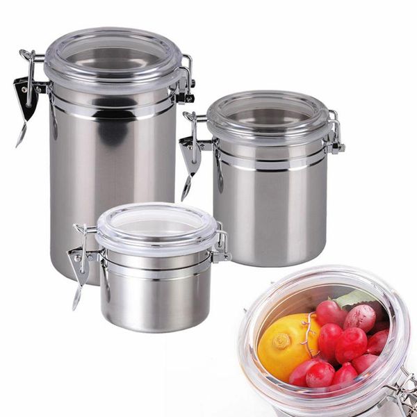 storage bottles & jars stainless steel sealed canister air tight food fruit container milk powder tea grains tank kitchen supplies
storage bottles & jars stainless steel sealed canister air tight food fruit container milk powder tea grains tank kitchen supplies