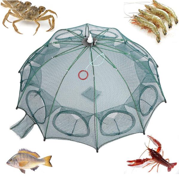 6/8/12/16 hole automatic folding portable hexagonal fishing net crayfish fish trap shrimp carp catcher cage accessories
6/8/12/16 hole automatic folding portable hexagonal fishing net crayfish fish trap shrimp carp catcher cage accessories