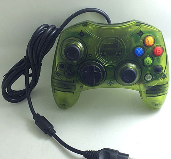 wired xbox controller gamepad precise thumb gamepads joystick controllers for microsoft x-box first generation console host with retail pack
wired xbox controller gamepad precise thumb gamepads joystick controllers for microsoft x-box first generation console host with retail pack