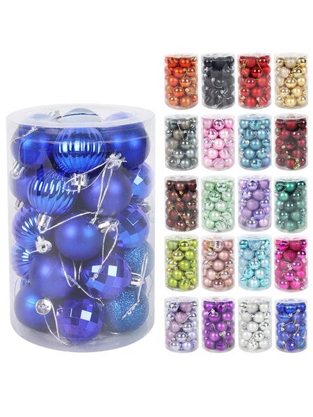 party decoration 24pc 3/4/6/8cm christmas ornaments balls tree decorations hanging plastic decor navidad year 2022
party decoration 24pc 3/4/6/8cm christmas ornaments balls tree decorations hanging plastic decor navidad year 2022