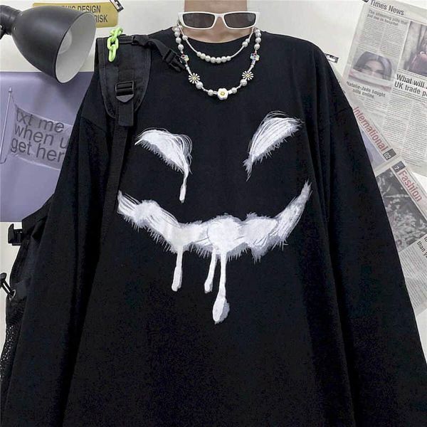 women's t-shirt 2021 spring autumn women t shirt japanese fashion pullover korean oversize harajuku vintage kawaii clothes goth graphic, White
women's t-shirt 2021 spring autumn women t shirt japanese fashion pullover korean oversize harajuku vintage kawaii clothes goth graphic, White