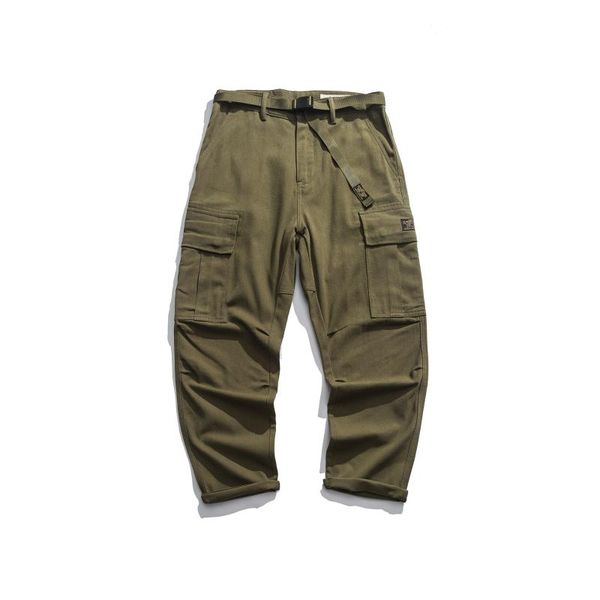 men's pants h-9009 spring summer casual army style cotton multi-pocket loose straight cargo male khaki trousers, Black
men's pants h-9009 spring summer casual army style cotton multi-pocket loose straight cargo male khaki trousers, Black