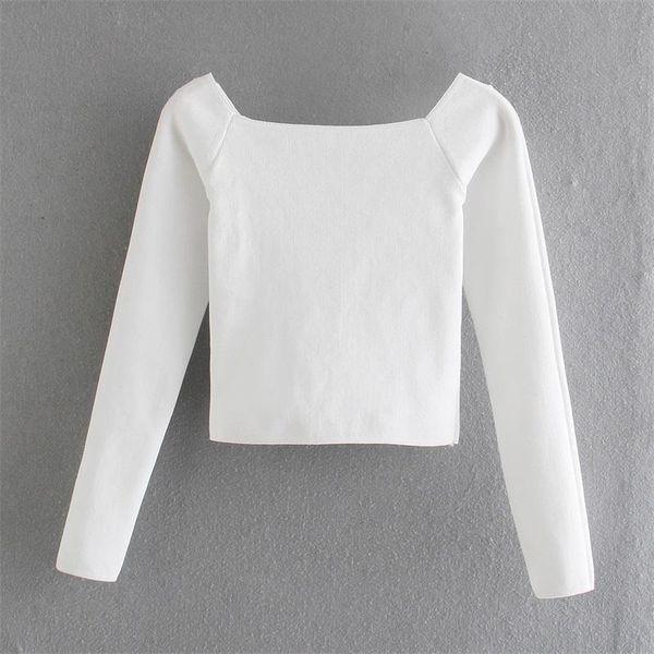 women's sweaters women 2022 fashion loose cropped knitted sweater vintage straight collar long sleeve female pullovers streetwear, White;black
women's sweaters women 2022 fashion loose cropped knitted sweater vintage straight collar long sleeve female pullovers streetwear, White;black