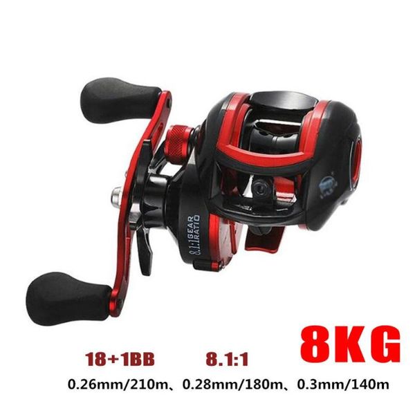 baitcasting reels 18*1bb metal fishing reel 8.1:1 long s left / right hand wheel bait casting
baitcasting reels 18*1bb metal fishing reel 8.1:1 long s left / right hand wheel bait casting
