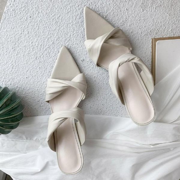 slippers high-heeled women's open summer slippers external wear 82h4, Black 
slippers high-heeled women's open summer slippers external wear 82h4, Black