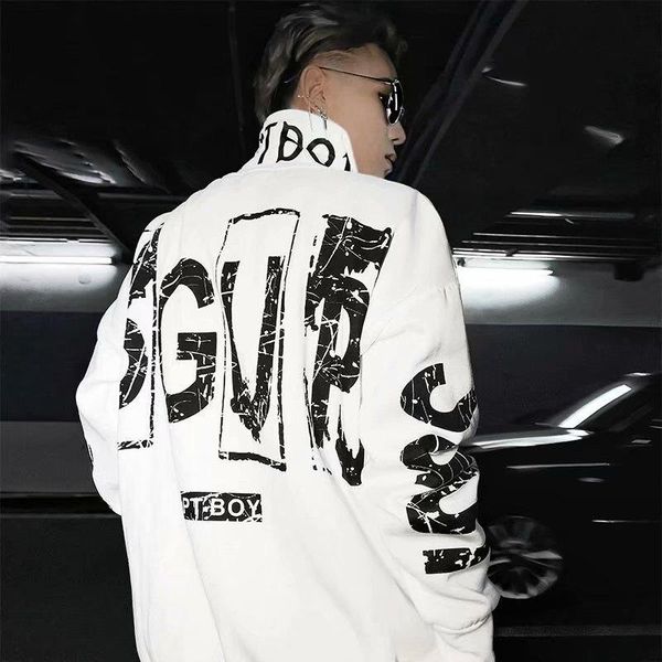 men's hoodies & sweatshirts 2021 plus velvet harajuku hedging fashion wild trend winter casual sweater youth high round neck, Black
men's hoodies & sweatshirts 2021 plus velvet harajuku hedging fashion wild trend winter casual sweater youth high round neck, Black