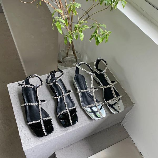boots summer women sandals rhinestone flat heeled ankle strap buckle short botas silver/black ladies flats dress pumps shoes
boots summer women sandals rhinestone flat heeled ankle strap buckle short botas silver/black ladies flats dress pumps shoes