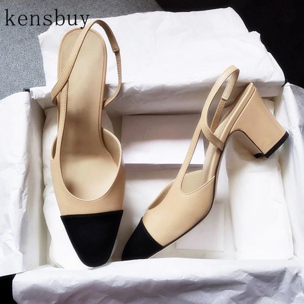 sandals fashion aristocratic style women short heel pumps sheos summer elegant bare heels back strap party shoes color matching, Black
sandals fashion aristocratic style women short heel pumps sheos summer elegant bare heels back strap party shoes color matching, Black