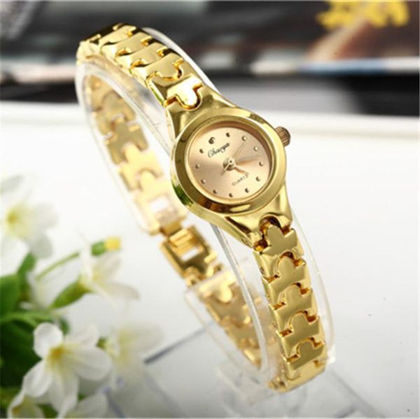 women bracelet watch mujer golden relojes small dial quartz leisure wristwatch hour female ladies elegant watches wristwatches, Slivery;brown
women bracelet watch mujer golden relojes small dial quartz leisure wristwatch hour female ladies elegant watches wristwatches, Slivery;brown