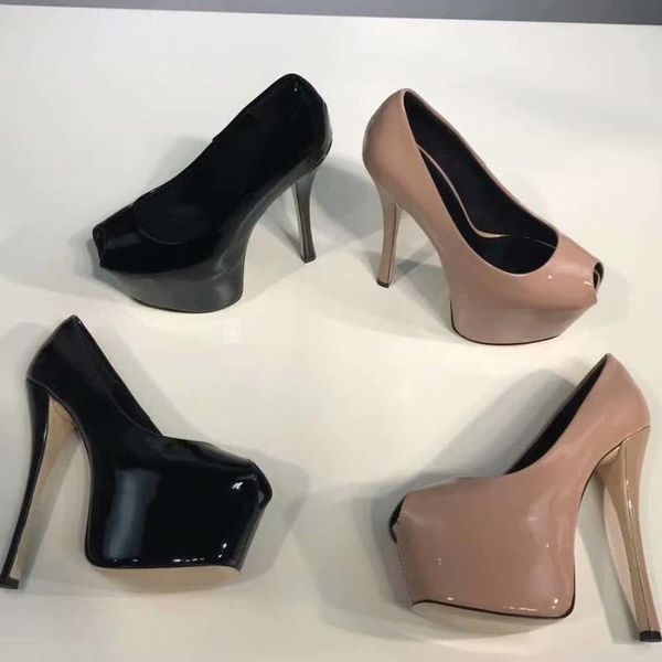 dress shoes fashion for women comfortable non-slip high heel pure color peep toe wedding prom, Black
dress shoes fashion for women comfortable non-slip high heel pure color peep toe wedding prom, Black