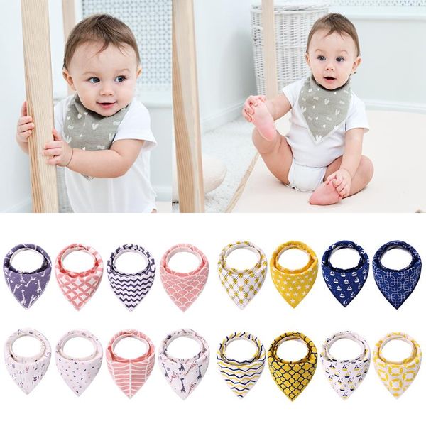 8pcs/set adjustable baby bibs 100% cotton super soft born triangle scarf infant feeding saliva towel stuff & burp cloths
8pcs/set adjustable baby bibs 100% cotton super soft born triangle scarf infant feeding saliva towel stuff & burp cloths
