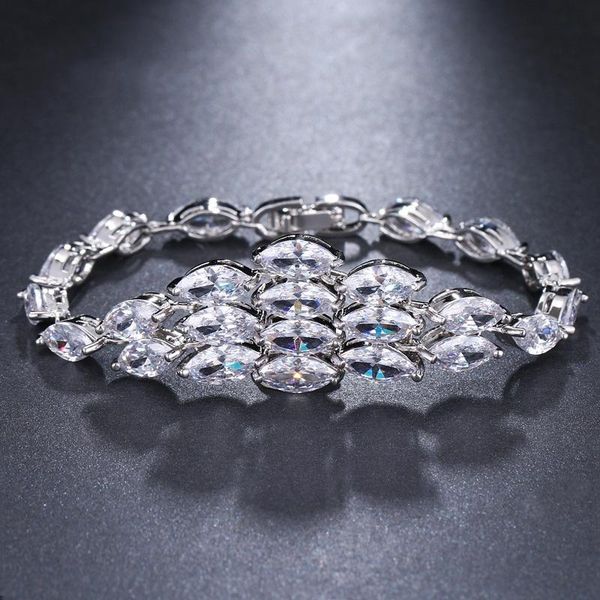 link, chain ekopdee shiny crystal zircon wrap bracelet for women elegant charm cubic zirconia bracelets female wedding or party jewelry 2021, Black
link, chain ekopdee shiny crystal zircon wrap bracelet for women elegant charm cubic zirconia bracelets female wedding or party jewelry 2021, Black
