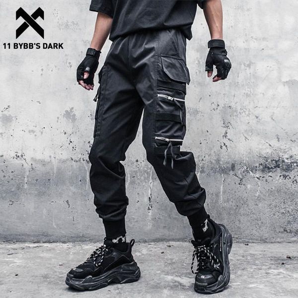 men's pants 11 bybb's dark hip hop baggy cargo men functional zip pockets ribbons loose trousers streetwear techwear outfits, Black
men's pants 11 bybb's dark hip hop baggy cargo men functional zip pockets ribbons loose trousers streetwear techwear outfits, Black