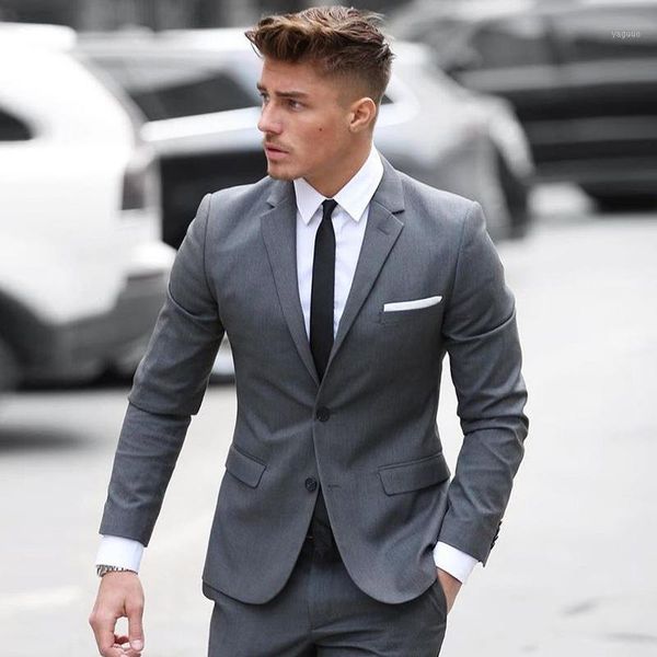 men's suits & blazers 2021 grey wedding for men 2 pieces slim fit male tuxedos formal business prom wear party terno masculino, White;black
men's suits & blazers 2021 grey wedding for men 2 pieces slim fit male tuxedos formal business prom wear party terno masculino, White;black