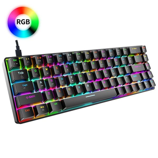 keyboards rgb gaming mechanical keyboard wired 68 key mini game led backlight red blue brown switch for gamer lappc computer
keyboards rgb gaming mechanical keyboard wired 68 key mini game led backlight red blue brown switch for gamer lappc computer