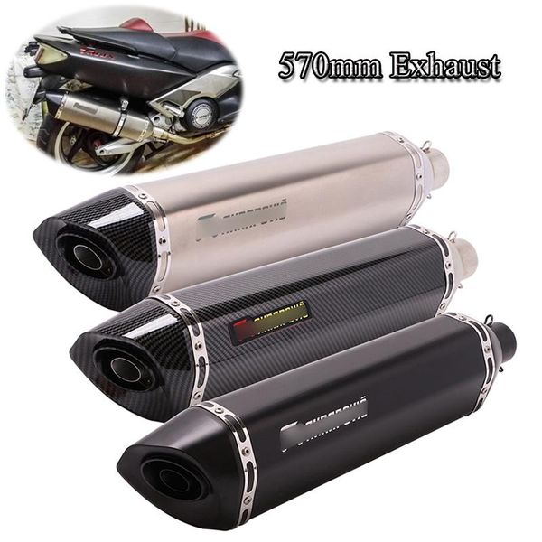 motorcycle exhaust system 51mm universal tip pipe muffler tail with db killer street bike modified escape
motorcycle exhaust system 51mm universal tip pipe muffler tail with db killer street bike modified escape