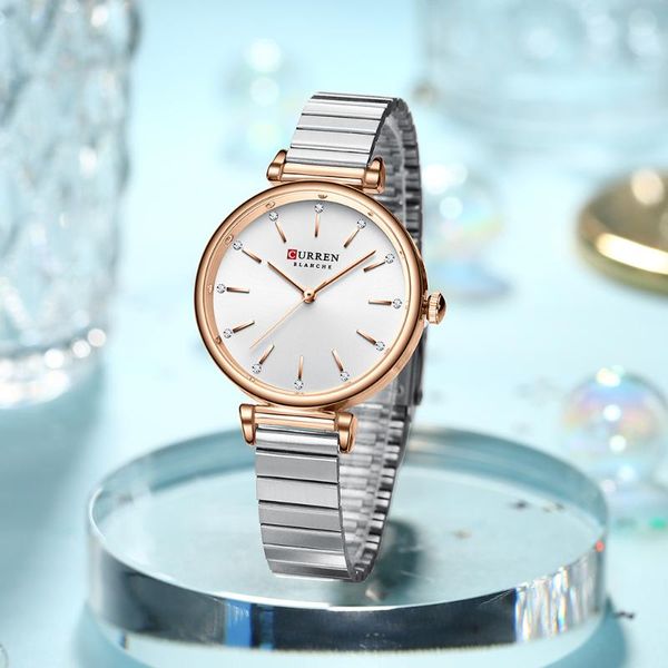 wristwatches curren watches 2021 charming women's quartz with rhinestones stainless steel clock relojes para mujer, Slivery;brown
wristwatches curren watches 2021 charming women's quartz with rhinestones stainless steel clock relojes para mujer, Slivery;brown