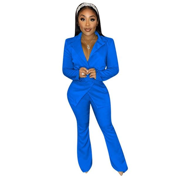 women's two piece pants trouser suits fashion women office sets turn down neck long sleeve blazer pant suit 2021 professional plus, White
women's two piece pants trouser suits fashion women office sets turn down neck long sleeve blazer pant suit 2021 professional plus, White