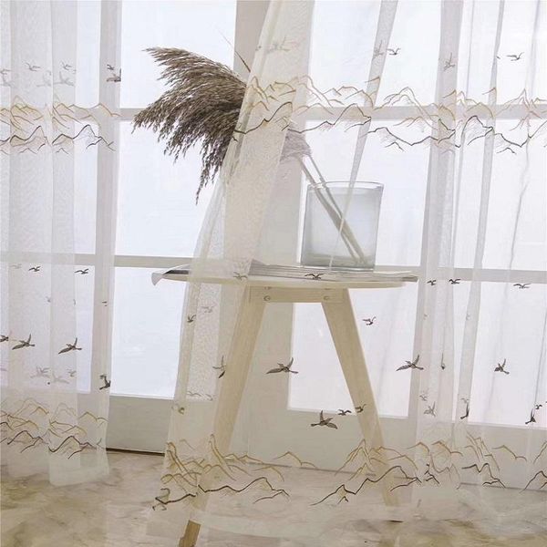 curtain & drapes american mountain sky bird embroidery cotton linen for window bedroom drape sheer tulle kitchen custom panel
curtain & drapes american mountain sky bird embroidery cotton linen for window bedroom drape sheer tulle kitchen custom panel