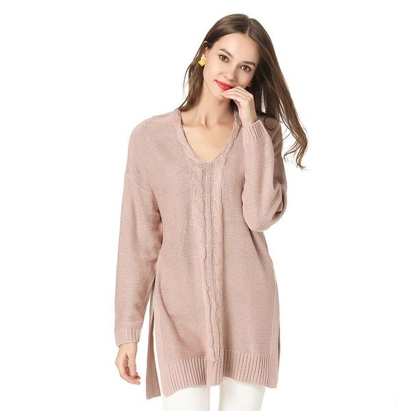donsignet women's sweaters fashion v-neck pullover solid color loose large size knitted long sleeves office lady sweater women, White;black
donsignet women's sweaters fashion v-neck pullover solid color loose large size knitted long sleeves office lady sweater women, White;black