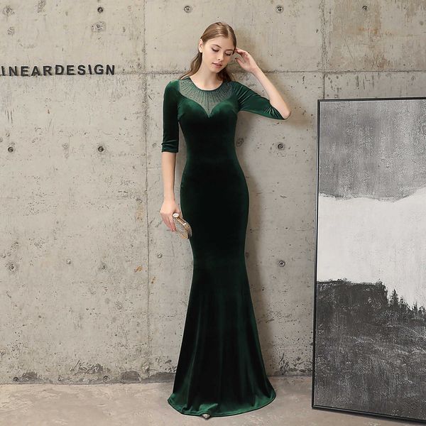 luxury evening dress 18037# fishtail evening dr's high-end atmosphere elegant banquet annual meeting temperament black veet aura queen, Black;gray
luxury evening dress 18037# fishtail evening dr's high-end atmosphere elegant banquet annual meeting temperament black veet aura queen, Black;gray