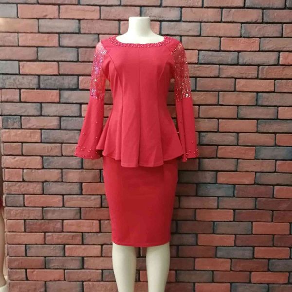 dress woman two sets of and skirt peplum with fine grain jupes shredde mesh paillette sequins elegant ladies africain fashion swoo, Black;gray
dress woman two sets of and skirt peplum with fine grain jupes shredde mesh paillette sequins elegant ladies africain fashion swoo, Black;gray
