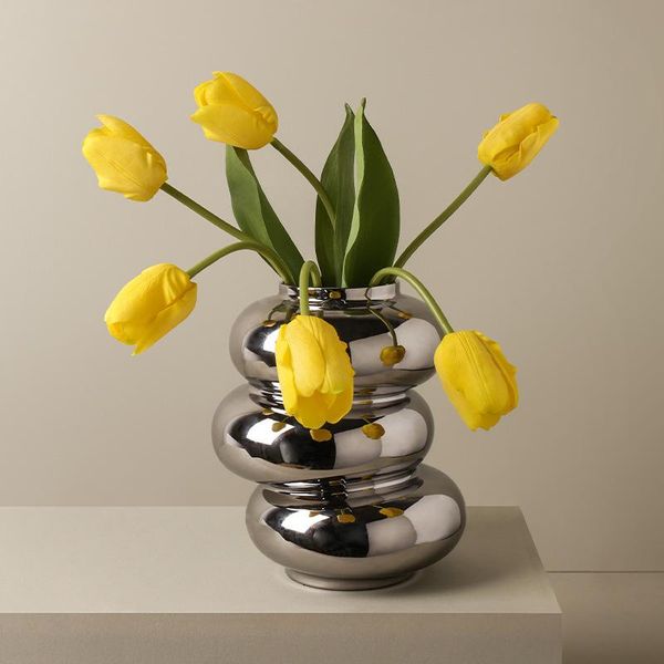 vases luxury silver ceramic vase s for flowers nordic home decoration tableshelf filler creative flowerpot wedding party deco
vases luxury silver ceramic vase s for flowers nordic home decoration tableshelf filler creative flowerpot wedding party deco