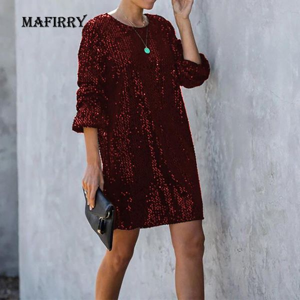 casual dresses sequins patchwork female streetwear party dress round neck long sleeve mini fashion women loose waist solid, Black;gray
casual dresses sequins patchwork female streetwear party dress round neck long sleeve mini fashion women loose waist solid, Black;gray