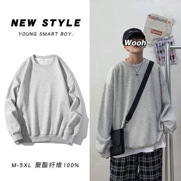 men's hoodies & sweatshirts four seasons pure color hoodie men korean fashion loose casual harajuku streetwear simple long sleeve pullo, Black
men's hoodies & sweatshirts four seasons pure color hoodie men korean fashion loose casual harajuku streetwear simple long sleeve pullo, Black