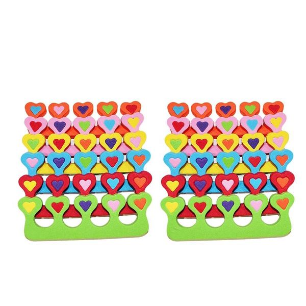nail art kits colorful heart toe separators - cute design for kids super soft, durable 10 pairs
nail art kits colorful heart toe separators - cute design for kids super soft, durable 10 pairs