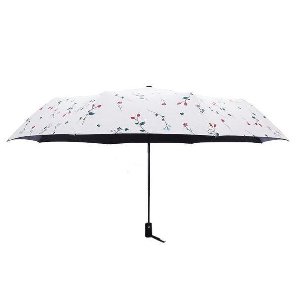 umbrellas fully automatic small fresh umbrella rain woman three fold floral black coating anti uv sun guarda
umbrellas fully automatic small fresh umbrella rain woman three fold floral black coating anti uv sun guarda
