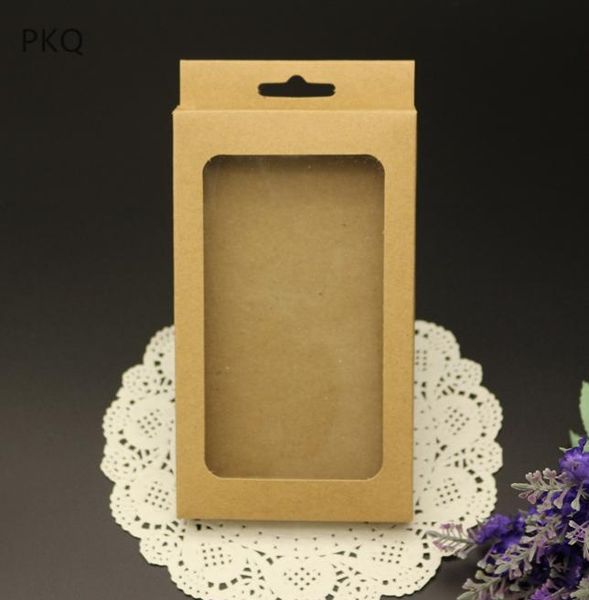 gift wrap 20pcs boxes kraft paper phone case box for mobile black cell packaging with clear window 156x90x15mm
gift wrap 20pcs boxes kraft paper phone case box for mobile black cell packaging with clear window 156x90x15mm