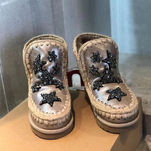 boots prowow bling star silver patent leather fur shoes winter snow women embroidery chlunky booties trend origin designer, Black
boots prowow bling star silver patent leather fur shoes winter snow women embroidery chlunky booties trend origin designer, Black