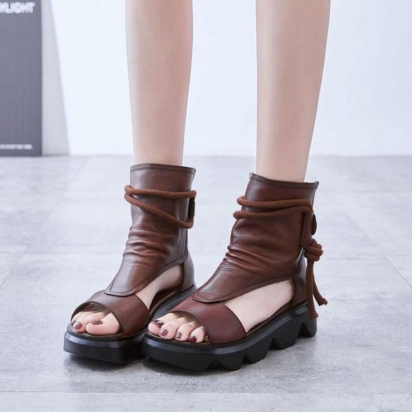 sandals summer fish mouth roman fashion retro casual high-wedge soft leather thick bottom women's shoes 2021, Black
sandals summer fish mouth roman fashion retro casual high-wedge soft leather thick bottom women's shoes 2021, Black