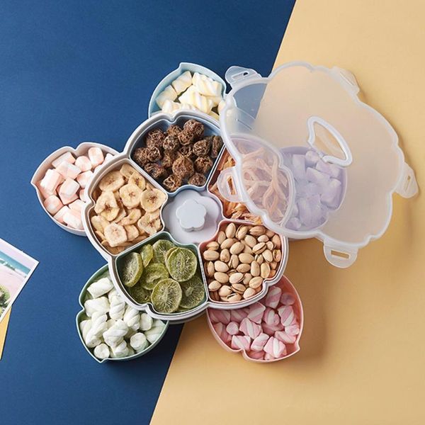 kitchen storage & organization petal-shape rotating dried fruit dish double layers candy snack box household supplies
kitchen storage & organization petal-shape rotating dried fruit dish double layers candy snack box household supplies