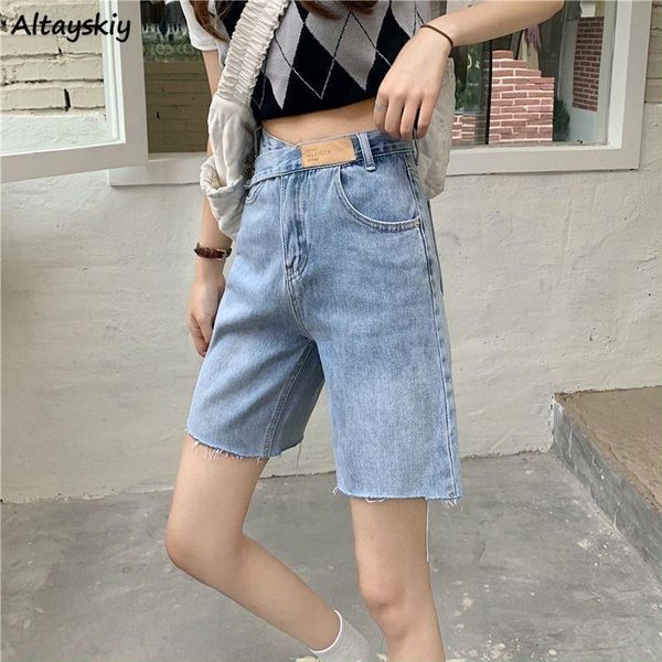 women's shorts women denim blue summer asymmetrical knee length distressed high waist straight casual teens streetwear korean stylish b, White;black
women's shorts women denim blue summer asymmetrical knee length distressed high waist straight casual teens streetwear korean stylish b, White;black