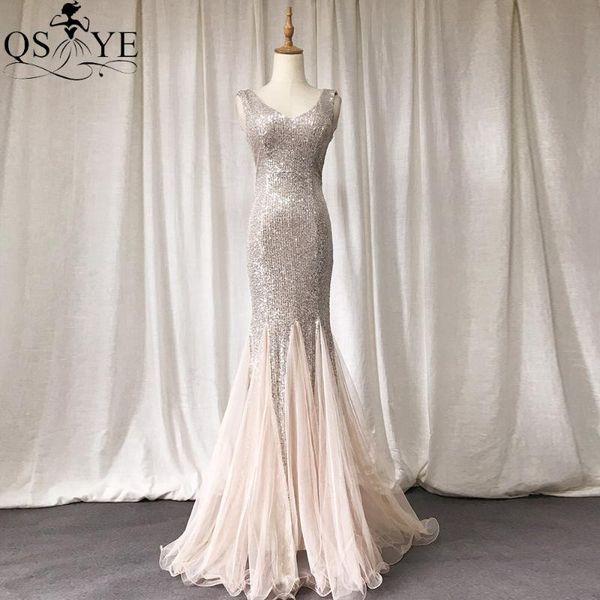 silver evening dress glitter mermaid women gowns ruffles tail elegant party sequined deep v neck celebrity dresses, White;black
silver evening dress glitter mermaid women gowns ruffles tail elegant party sequined deep v neck celebrity dresses, White;black