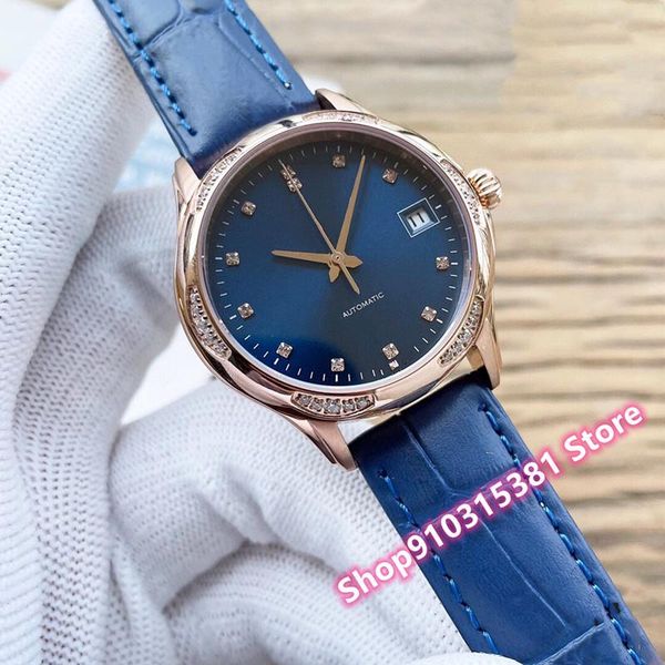wristwatches luxury women stainless steel sapphire watch lady automatic mechanical geometric date watches rose gold diamond clock 35mm, Slivery;brown
wristwatches luxury women stainless steel sapphire watch lady automatic mechanical geometric date watches rose gold diamond clock 35mm, Slivery;brown