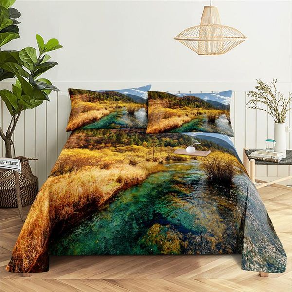sheets & sets pretty forest bedding sheet home digital printing polyester bed flat with case print
sheets & sets pretty forest bedding sheet home digital printing polyester bed flat with case print