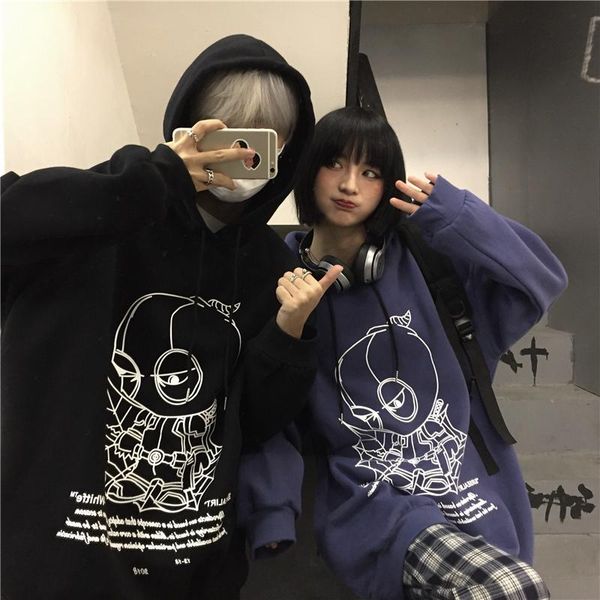 women's hoodies & sweatshirts original korean instagram fun print loose long sleeve for versatile couples clothes clothing, Black
women's hoodies & sweatshirts original korean instagram fun print loose long sleeve for versatile couples clothes clothing, Black